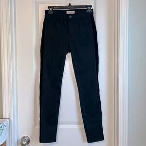 Madewell High Rise Skinny Black Jeans